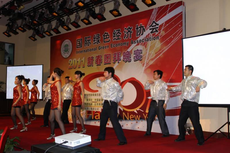 2011国际绿色经济协会新春团拜