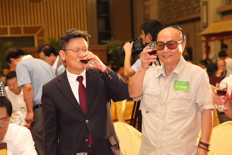 沙祖康与陈瑞清