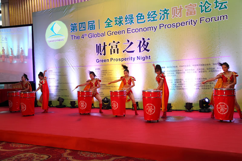 财富之夜精彩表演—激情水鼓