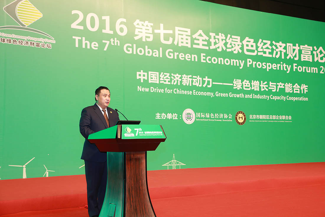 邓继海 国际绿色经济协会执行会长