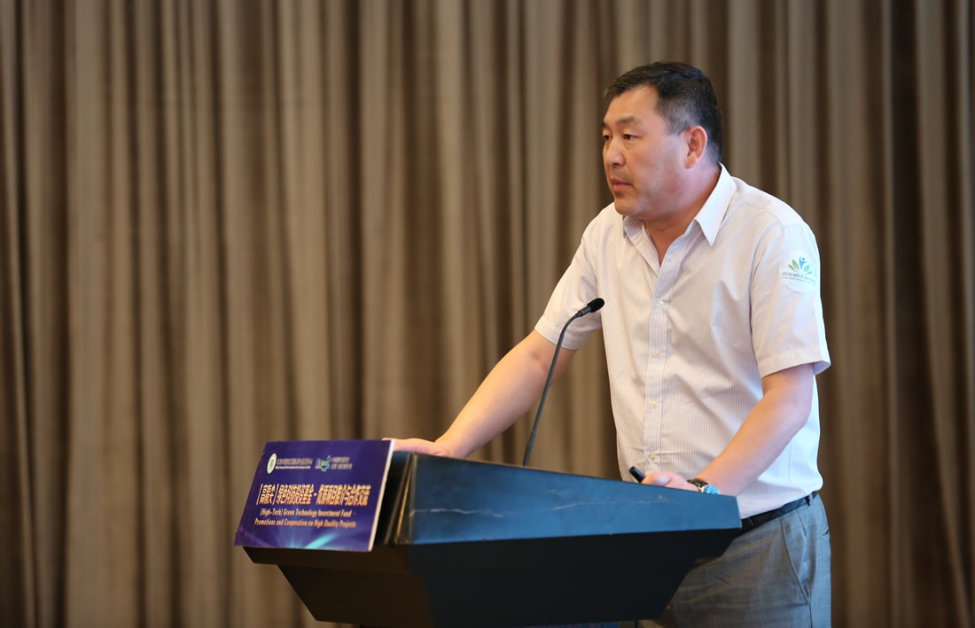 岛禾本金晖资产管理有限公司总经理孙玉青，有机废弃物综合处置中心项目
